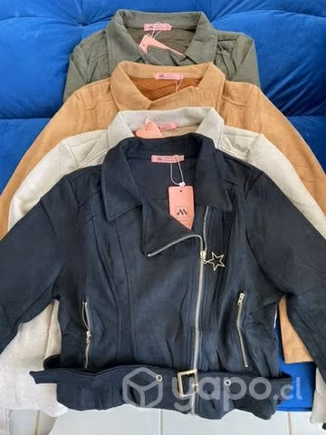 Chaqueta gamuza