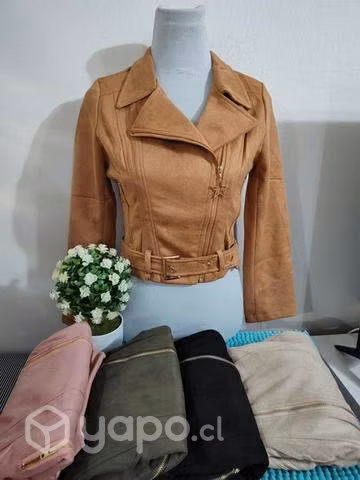 Chaqueta gamuza