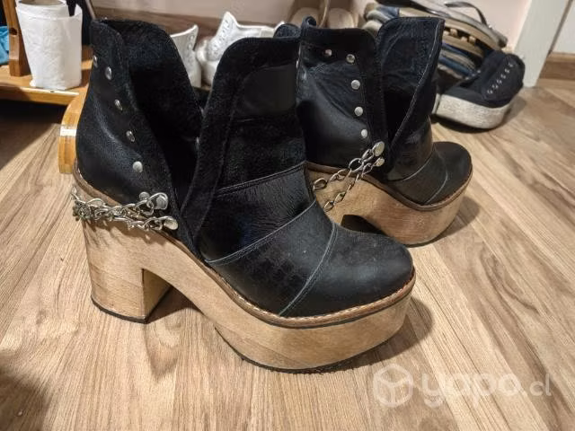 Botines cuero t39