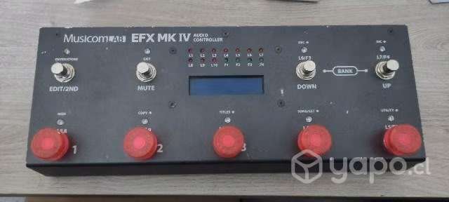 BOSS dd-7, musicomlab efx mk iv, pedales joyo