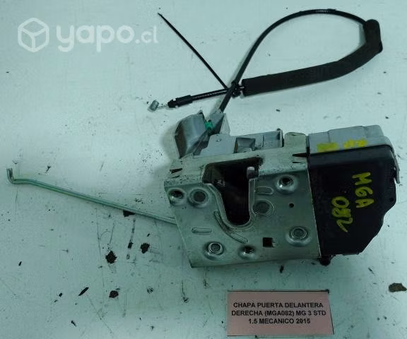 Chapa Puerta Delantera Derecha (MGA082) MG 3 STD 1