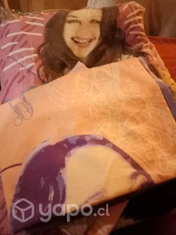 Cobertor Soy LUNA y sábanas VIOLETA