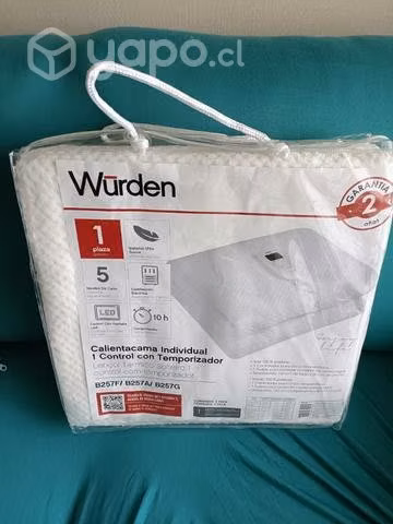 Wurden Calientacama Individual Con Control Nuevo