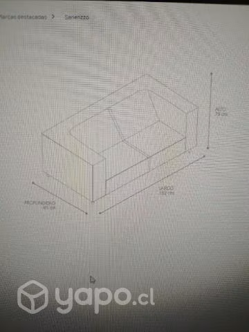 Sofá 2 cuerpos - Imagen 4