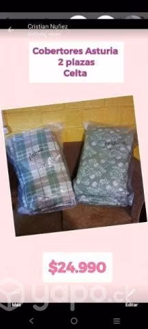 Cobertor almohadas