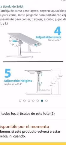 Mesa ajustable para laptop - Imagen 5