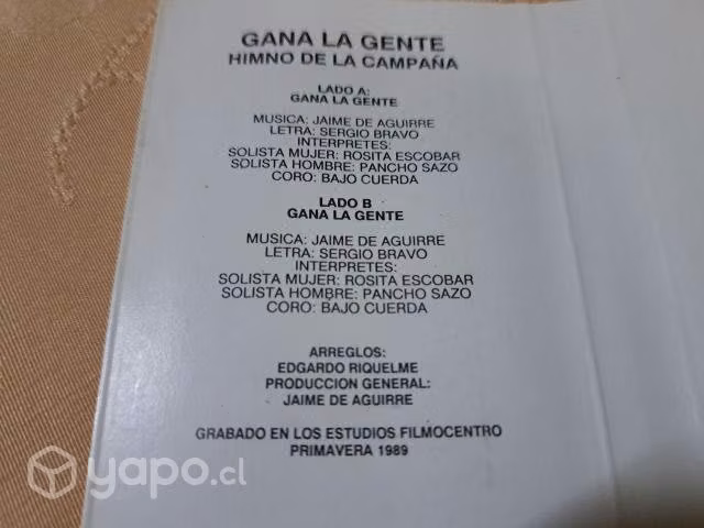 Mt311: tape himno de la campaña, gana la gente