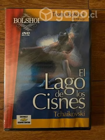 DVD El Lago de los Cisnes-Teatro Bolshoi de Moscú