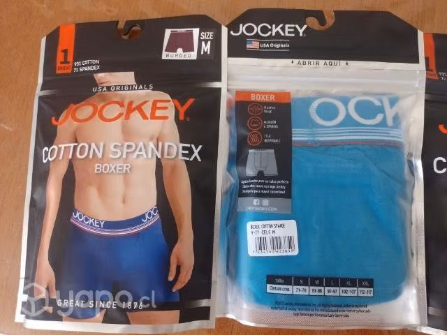 Ropa interior de hombre, boxer algodón