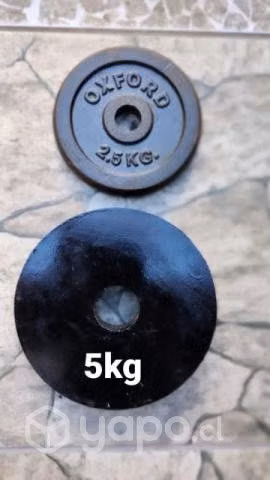 6 Disco pesas 5kg