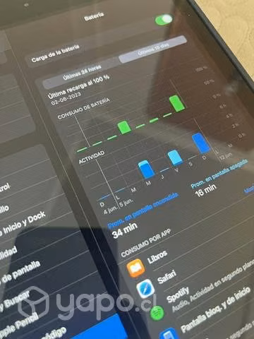 Ipad séptima generación 32 gigas con apple pencil
