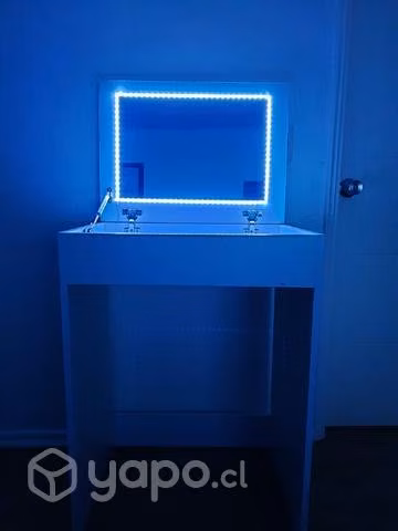 Tocador con luz led