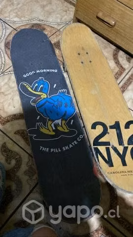 Tabla y skate