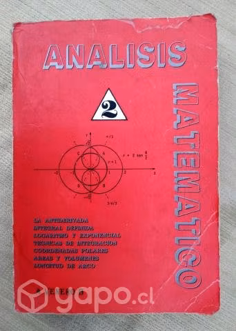 ANALISIS MATEMATICO 2 Autor: ARMANDO VENERO B