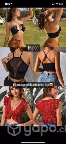 Últimos crop top