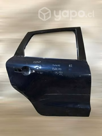 Puerta trasera RH Suzuki Baleno 2015 2022