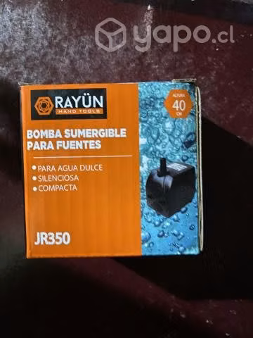 2 bombas sumergibles para fuentes