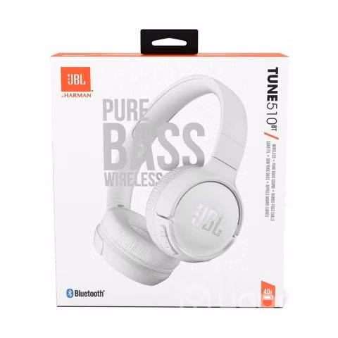 Audífono Blanco Jbl Inalámbrico Tune 510bt