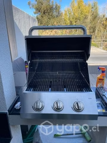 Parrilla Empotrable 3 quemadores BBQ House