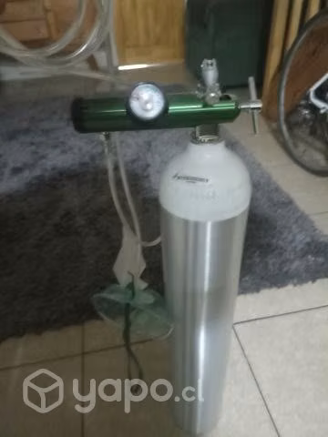 Tubo de oxígeno medicinal
