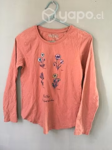 Poleras niña talla 12
