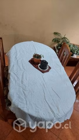 comedor con 4 sillas super barato