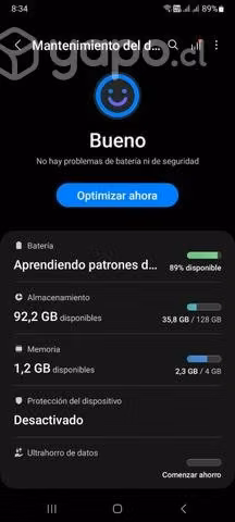 Samsung a 32 en perfectas condiciones.