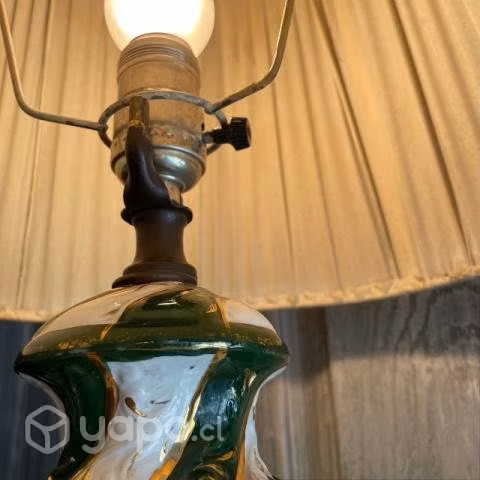 Antigua lámpara italiana capodimonte