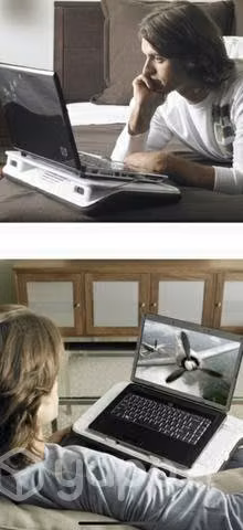 Base ventilación notebook Logitech Speaker Lapdesk - Imagen 6