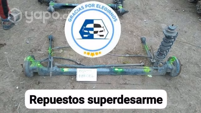 Yugo trasero Toyota Tercel año 99 desarmaduría