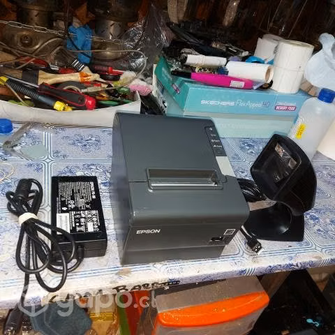 Impresora termica Epson TM-T88V USB + lector códig