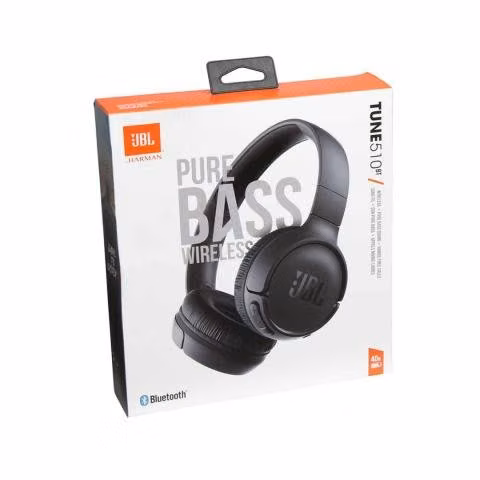 Audífono Negro Jbl Inalámbrico Tune 510bt