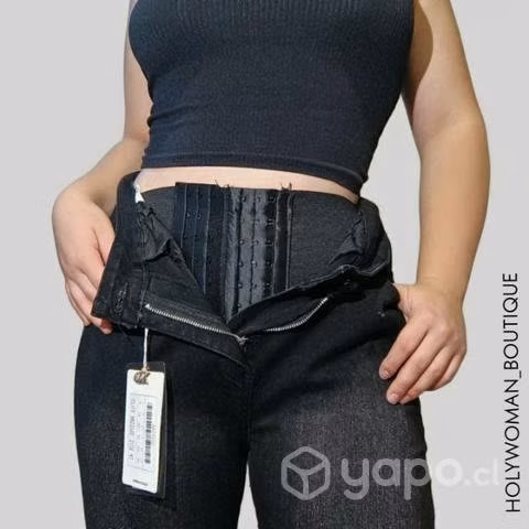 Jeans pantalones faja