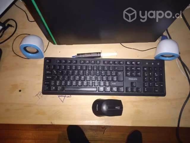 Computadora+PastaTermica+Teclado+Maus+Parlantes - Imagen 5
