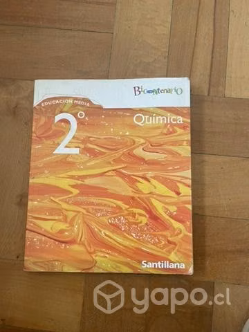Libro 2 medio química bicentenario Santillana