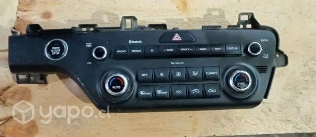 Módulo aire acondicionado y radio kia sportage 20