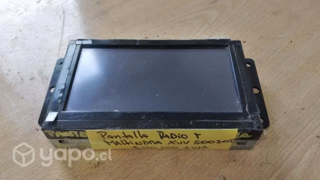 Pantalla radio Mahindra XUV 500 2015