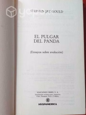El pulgar del panda, Stephen Jay Gould