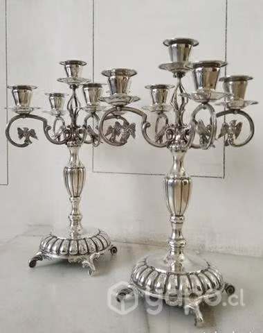 Compramos candelabros de Plata Providencia efectiv