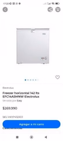 Congeladora Electrolux 142 litros - Imagen 5