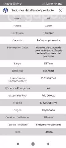 Congeladora Electrolux 142 litros - Imagen 4