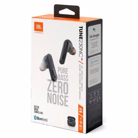 Audífonos Bluetooth Jbl Tune 230 Tws Negro