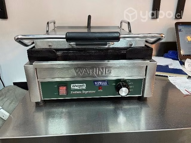 Sandwichera plancha lisa marca Waring