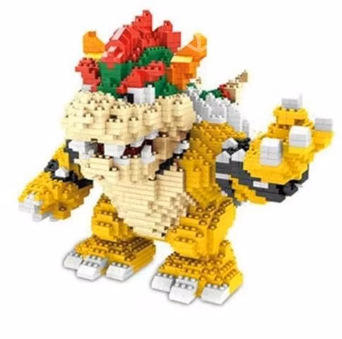 Bowser armado mini LEGO - Imagen 2
