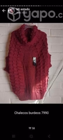 Chaleco cuello tortuga