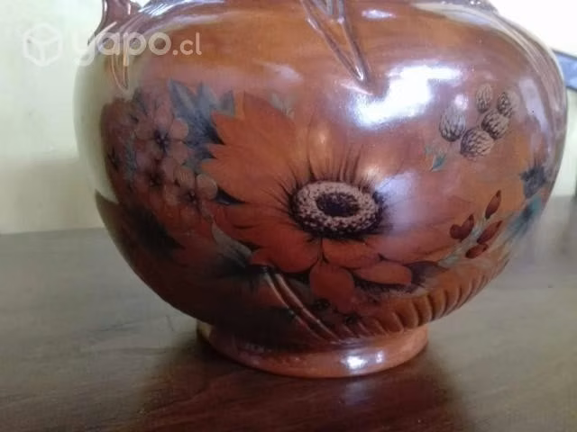 Hermoso jarrón antiguo pintado a mano - Imagen 3