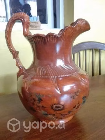 Hermoso jarrón antiguo pintado a mano - Imagen 2