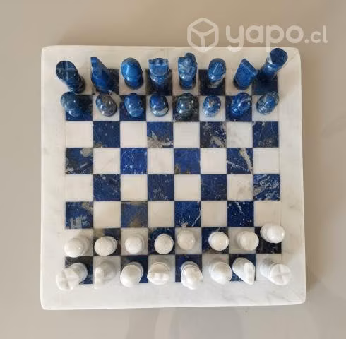 Tablero de Ajedrez de lapislazuli