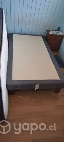 Cama 1.5 plazas europea