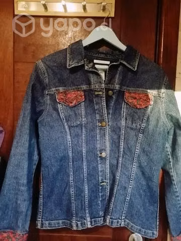 Chaqueta jeans intervenida